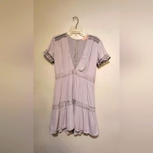 Candies purple v neck dress